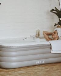 The inflatable bathtub: an innovative idea from Tubble