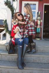 Holiday Traditions in our DSW Hunter Boots