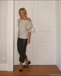 WIW - How To Style Leather Trousers