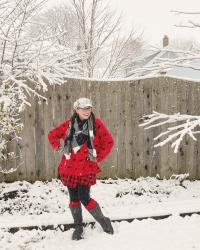 Snow Day Outfits & Your Own Twist Link Up #27