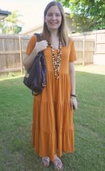 Dresses With Statement Necklaces and Marc By Marc Jacobs Fran Bag