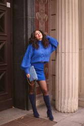 All Blue Winterlook