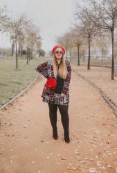 Tartan look; with Shein.