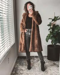 Faux Fur Coat