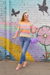 Pastel Rainbow Sweater