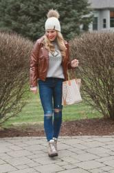 Layering with Leather & Winter Trends Guide! 