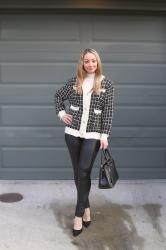Winter Style: Faux Leather Pants Styled Two Ways