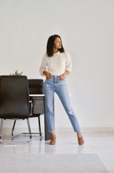 THREE WAYS TO STYLE STRAIGHT LEG JEANS