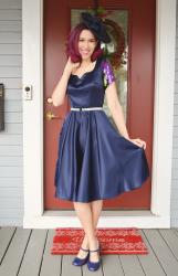 a new year’s eve dress (yet ANOTHER simplicity 1419!)