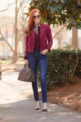 Turning Heads Linkup- Wearing High-Rise Jeans from Mott & Bow