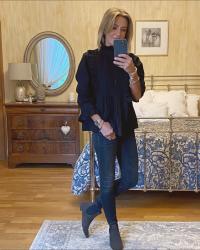 How To Declutter + WIW - How To  Wear All Black