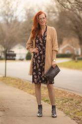 Shopping My Closet- How to Style Dark Florals