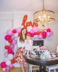 A Styled Valentine Tea Party + Outfit Ideas