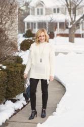 Sweater Weather in a Fabulous Fringed Tunic