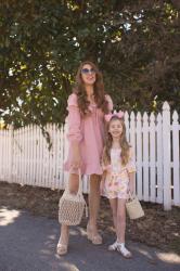 Spring Mommy and Me Coordinating Outfits