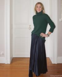 WIW - How To Style A Maxi Skirt With Knitwear