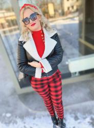 Total red look