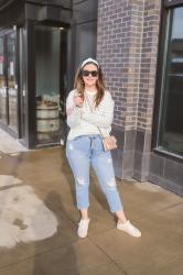 The Importance of Taking A Break Sometimes + a Cute Spring Transitional Outfit
