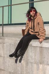 Loca por los abrigos de peluche | IN LOVE WITH TEDDY COATS