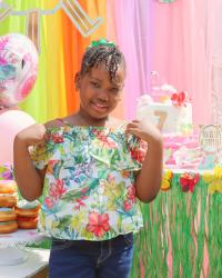 A glimpse at Aby's 7th birthday & tips to to throw a party on a budget