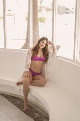  Bikini morado Shein