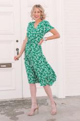 Green Spring Midi Dress Green Spring Midi Dress