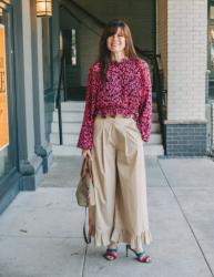 Feminine Power: Styling Wide Leg Pants