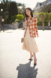 Rust-colored Plaid