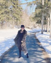The Best Leopard Cardigan & Link Up on the Edge #236