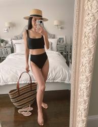 Flattering High-Waist Swimwear Reviews (Postpartum friendly)