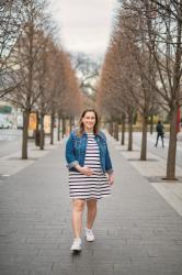 Classic Striped Dress