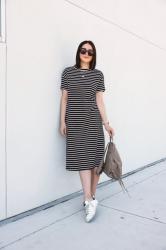 Striped Knit Dress, pt. 2