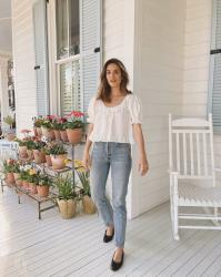 A Classic White Top