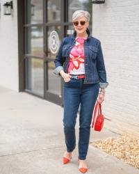 spring wardrobe staples | a denim jacket