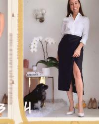 5 Ways to Wear a Black Pencil Skirt for Spring and Summer