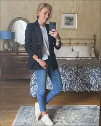 WIW - How To Style A Double Breasted Blazer