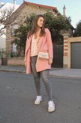 The pink coat