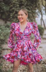 How to Wear a Floral Print Dress