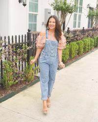 How to Wear Overalls in Spring