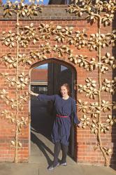 Navy Pleats at Hampton Court