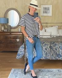 New In & Under £50 + WIW - How To Style A Stripe T-Shirt