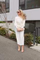 Spring Style: Monochromatic White on White