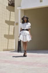 WHITE MINI DRESSES FOR SPRING SUMMER