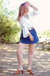 White Summer Blouse