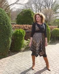 How I Bought this Dress & Fancy Friday linkup