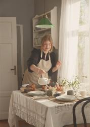 Sommarkänsla och vintagedukar med Ellos