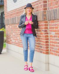 How to Rock Bright Pink this Season