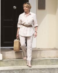 HM spring summer linen neutral style