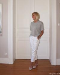 Adding Colour + WIW - How To Style White Jeans
