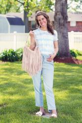 Thursday Fashion Files Link Up #305 – Slowly Embracing the Wide Legged Denim Trend